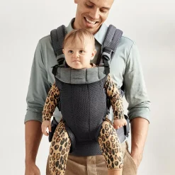 Porte Bébé Dorsal|Porte Bébé Ventral*BabyBjörn Porte-bébé Harmony de Anthracite mesh 3D