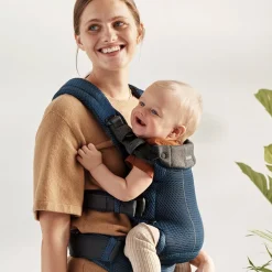 Porte Bébé Dorsal|Porte Bébé Ventral*BabyBjörn Porte-bébé Harmony de Bleu marine mesh 3D