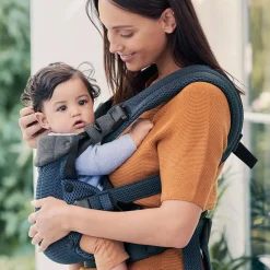Porte Bébé Dorsal|Porte Bébé Ventral*BabyBjörn Porte-bébé Harmony de Bleu marine mesh 3D