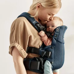 Porte Bébé Dorsal|Porte Bébé Ventral*BabyBjörn Porte-bébé Harmony de Bleu marine mesh 3D