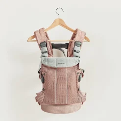 Porte Bébé Dorsal|Porte Bébé Ventral*BabyBjörn Porte-bébé Harmony de Rose poudré mesh 3D