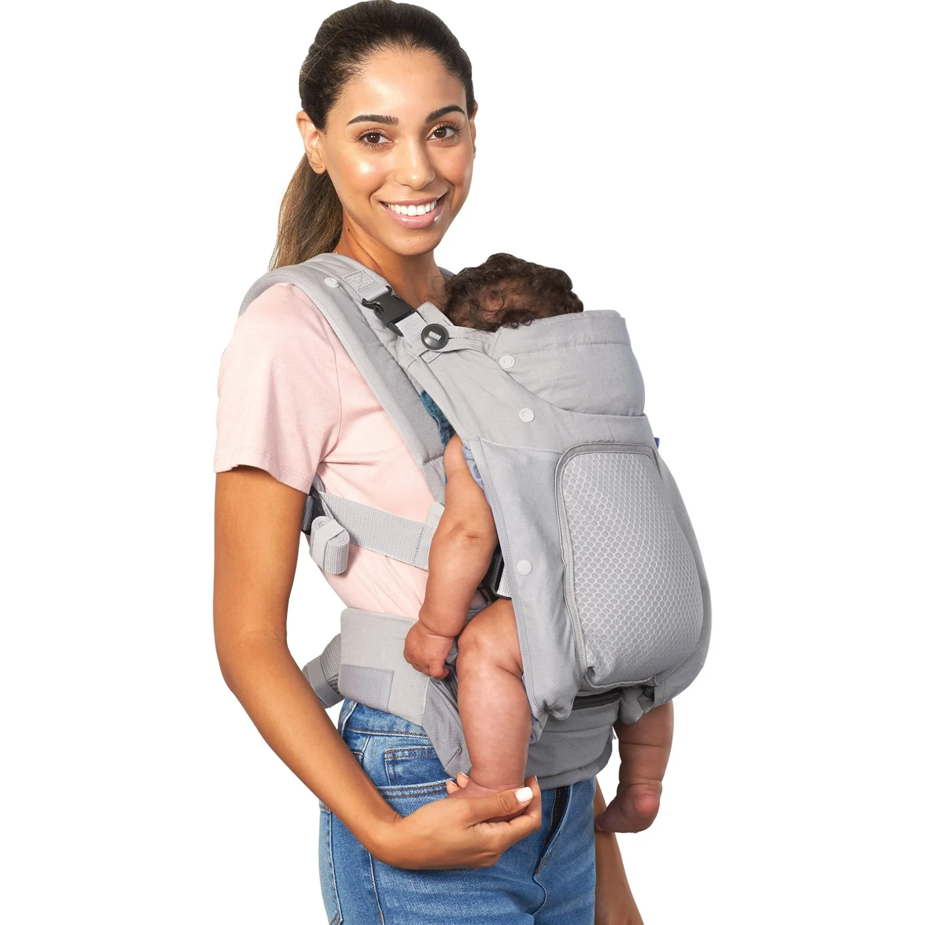 Porte Bébé Ventral|Tout Pour Vos Balades*Infantino Porte-bébé in season de Gris