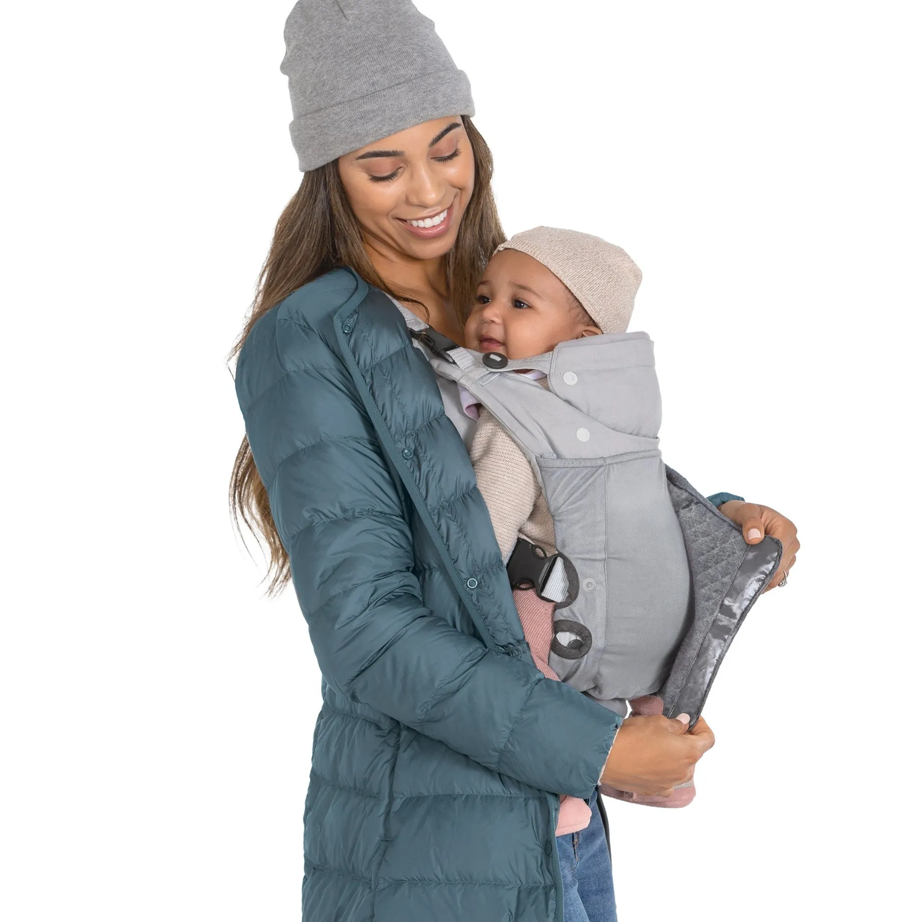 Porte Bébé Ventral|Tout Pour Vos Balades*Infantino Porte-bébé in season de Gris