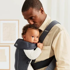 Porte Bébé Ventral|Tout Pour Vos Balades*BabyBjörn Porte-bébé Mini de Anthracite Mesh 3D