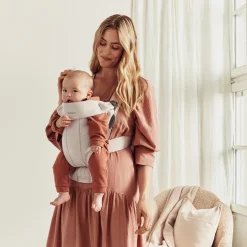 Porte Bébé Ventral|Tout Pour Vos Balades*BabyBjörn Porte-bébé Mini de Beige Clair Jersey 3D