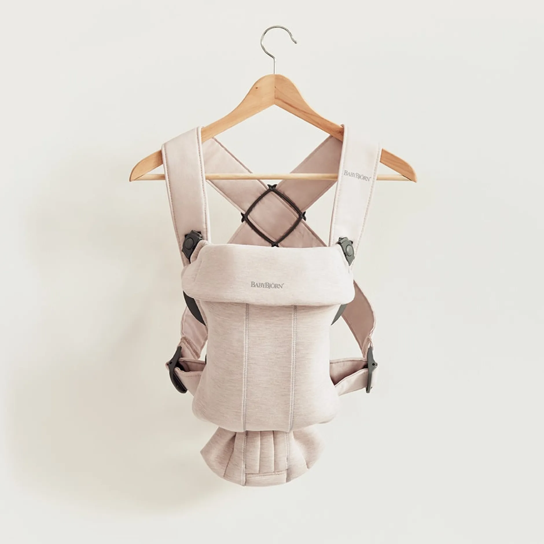 Porte Bébé Ventral|Tout Pour Vos Balades*BabyBjörn Porte-bébé Mini de Beige Clair Jersey 3D