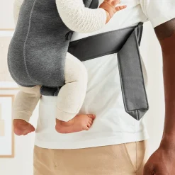 Porte Bébé Ventral|Tout Pour Vos Balades*BabyBjörn Porte-bébé Mini de Gris Foncé Jersey 3D