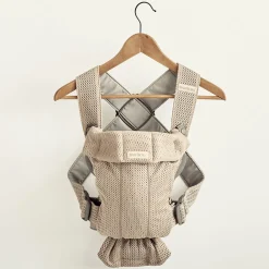 Porte Bébé Ventral|Tout Pour Vos Balades*BabyBjörn Porte-bébé Mini de Gris/Beige Mesh 3D