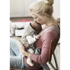 Tout Pour Vos Balades|Porte Bébé Ventral*BabyBjörn Porte-bébé Mini de Rose Poudré