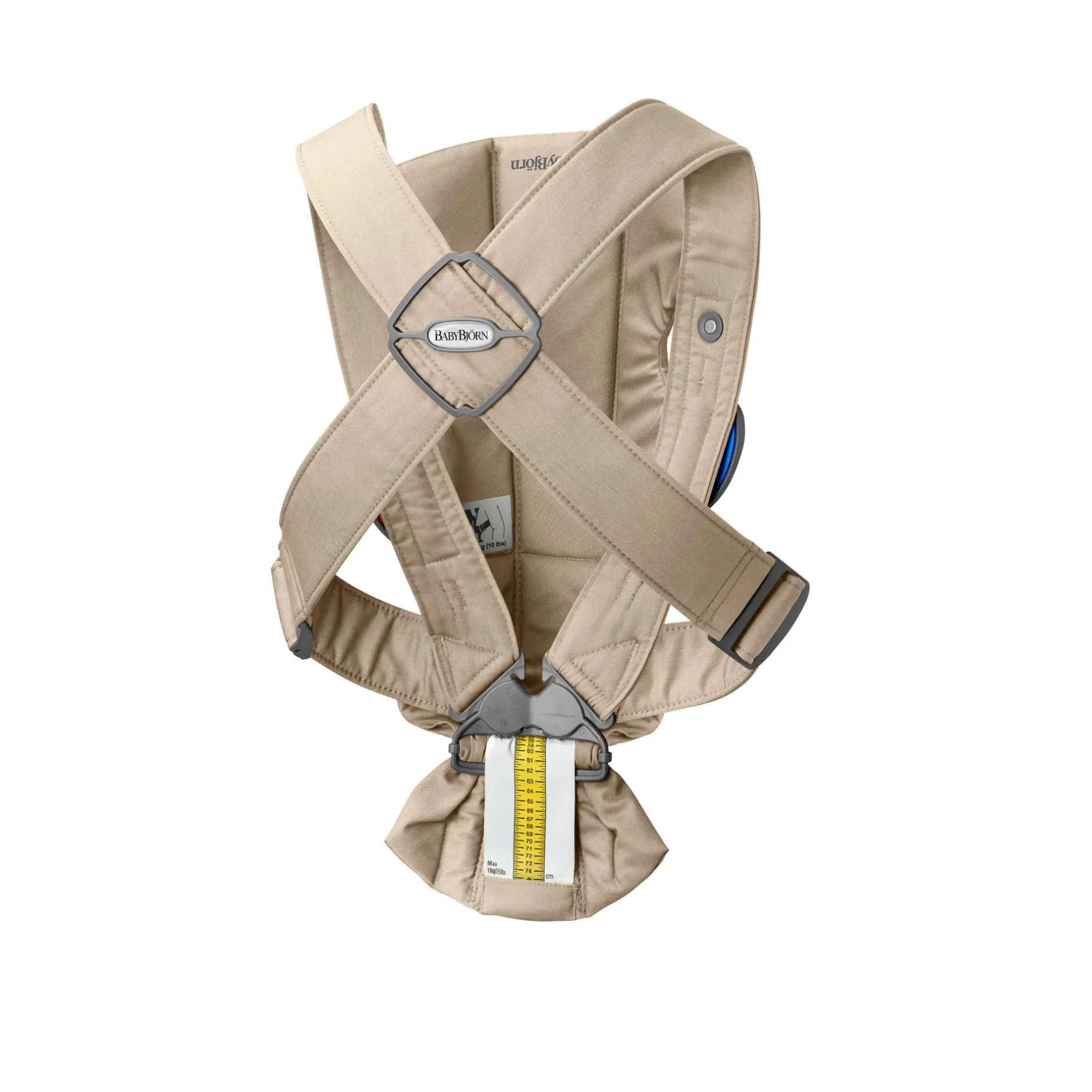 Tout Pour Vos Balades|Porte Bébé Ventral*BabyBjörn Porte-bébé Mini de Tissé Beige