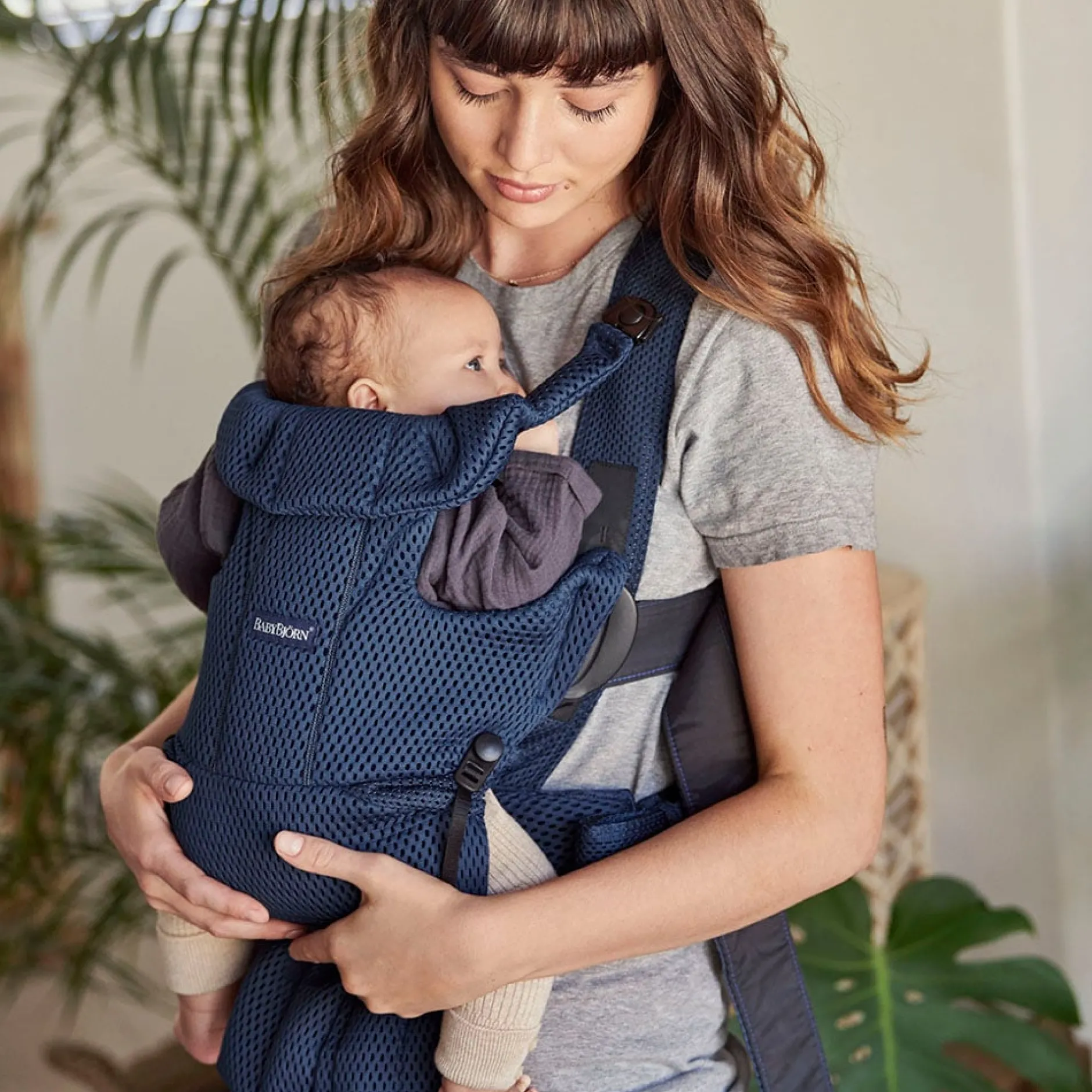 Porte Bébé Dorsal|Porte Bébé Ventral*BabyBjörn Porte-bébé Move de Bleu marine Mesh 3D