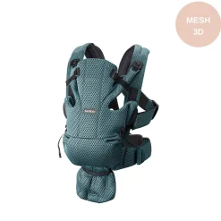 Porte Bébé Dorsal|Porte Bébé Ventral*BabyBjörn Porte-bébé Move de Vert Sauge Mesh 3D