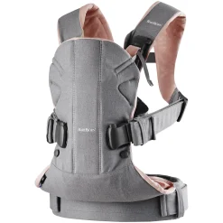 Porte Bébé Dorsal|Porte Bébé Ventral*BabyBjörn Porte-bébé One de Gris denim / foncé cotton mix