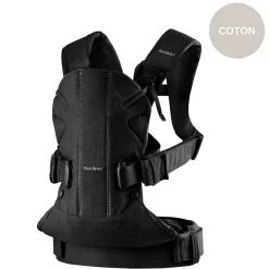 Porte Bébé Dorsal|Porte Bébé Ventral*BabyBjörn Porte-bébé One de Noir cotton mix