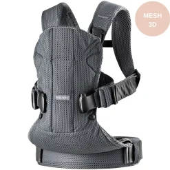 Porte Bébé Dorsal|Porte Bébé Ventral*BabyBjörn Porte-bébé One Air de Anthracite Mesh 3D