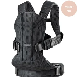 Porte Bébé Dorsal|Porte Bébé Ventral*BabyBjörn Porte-bébé One Air de Noir Mesh 3D