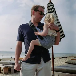 Tout Pour Vos Balades*Wildride Porte-bébé Toddler de Indigo Stripe