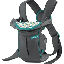 Porte Bébé Ventral|Tout Pour Vos Balades*Infantino Porte-bébé ventral SWIFT™ Classic avec bavoir de Gris