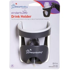 Tout Pour Vos Balades|Accessoires Poussettes*Dreambaby Porte-boisson Strollerbuddy® de Gris/crème