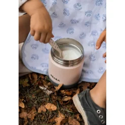 Pots*Béaba Portion inox isotherme 300 ml de Light Pink