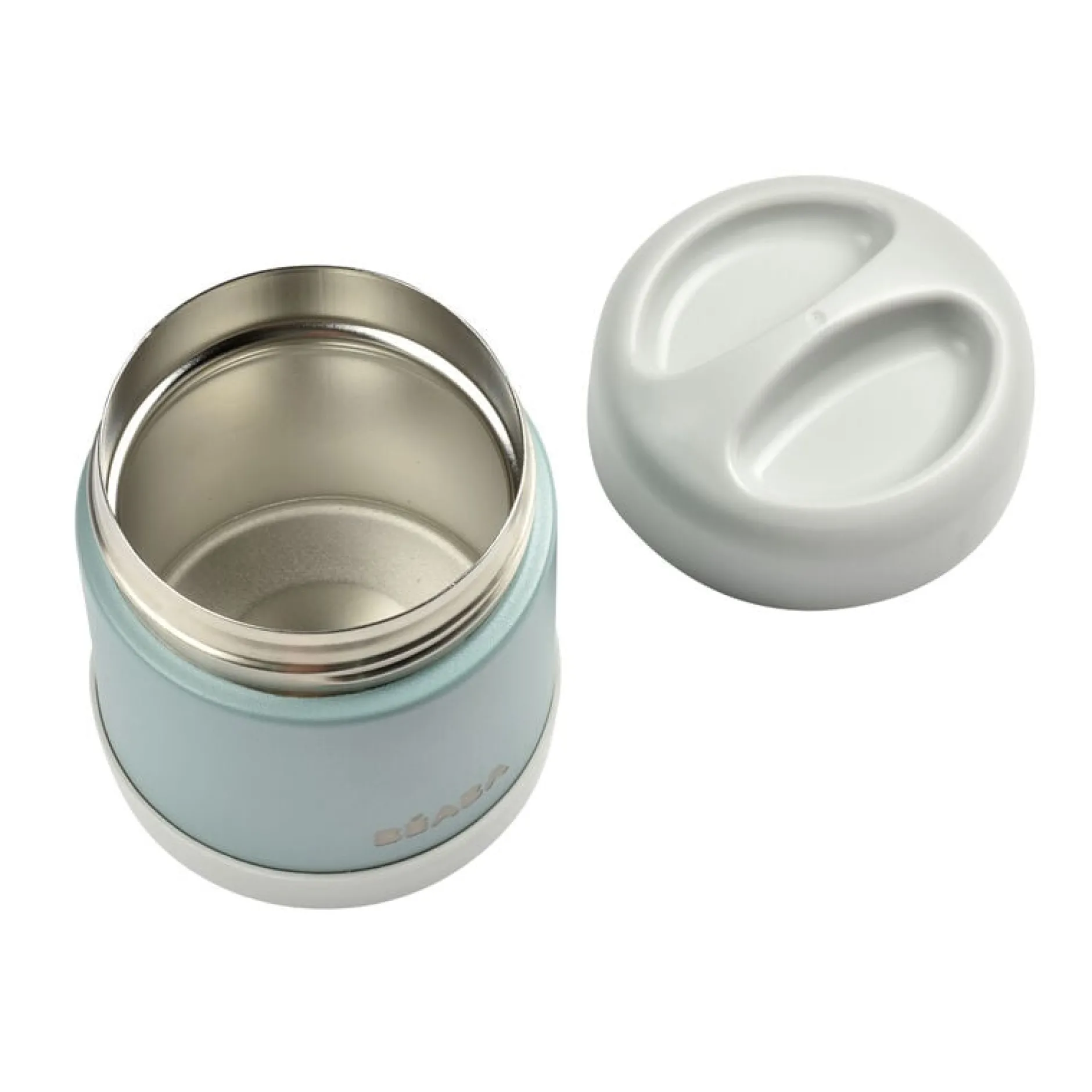 Pots*Béaba Portion inox isotherme 300 ml de Eucalyptus