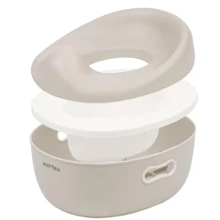 Pots*Nattou Pot d'apprentissage évolutif Potty 3 en 1 de Beige