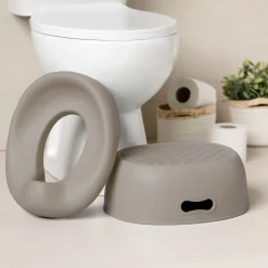 Pots*Nattou Pot d'apprentissage évolutif Potty 3 en 1 de Taupe