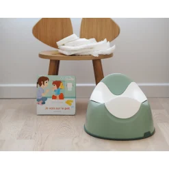 Pots*Béaba Pot ergonomique de Vert Sauge