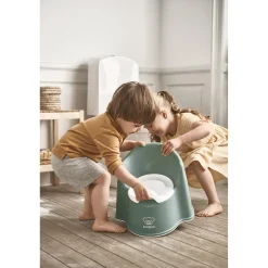 Pots*BabyBjörn Pot fauteuil de Vert profond/Blanc