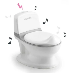 Pots*Maïka Pot Toilette de Blanc