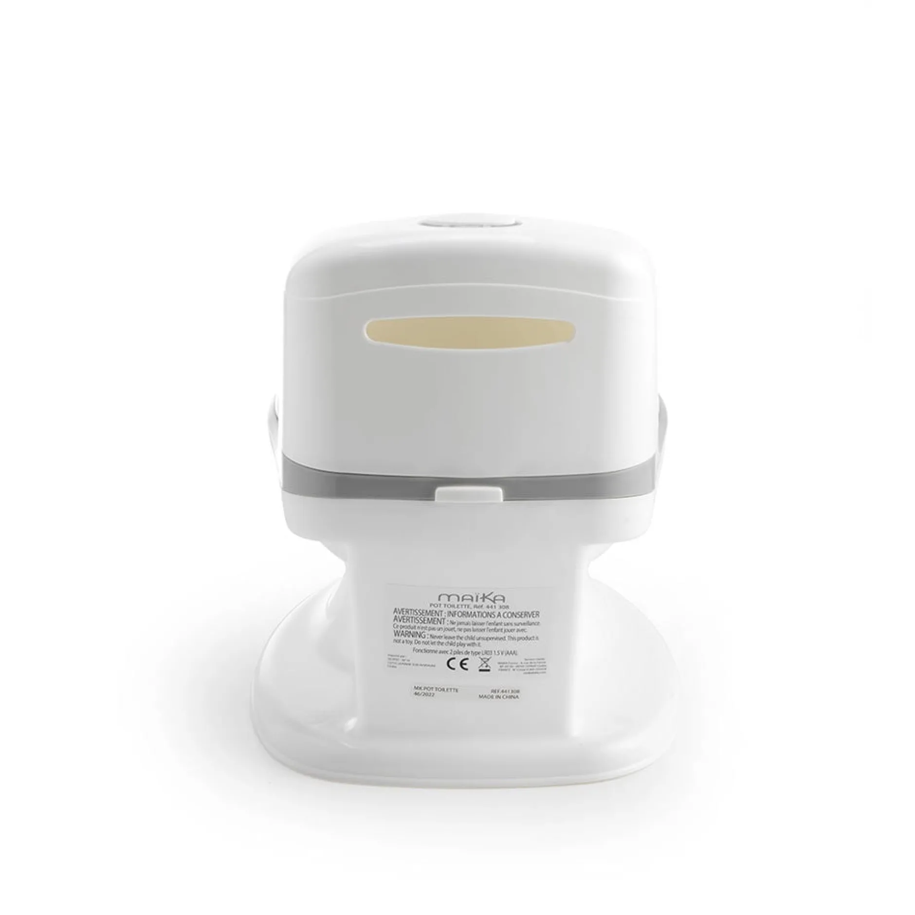 Pots*Maïka Pot Toilette de Blanc