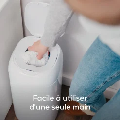 Poubelles*Angelcare Poubelle à couches Dress Up laquée de Blanc