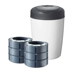 Poubelles*Tommee Tippee Poubelle à Couches Simplee, 6x Recharges de Gris