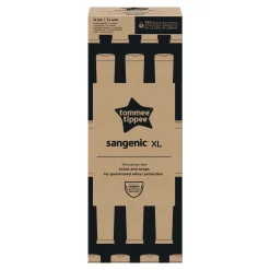 Poubelles*Tommee Tippee Poubelle à Couches Twist and Click XL, Inclut 1x recharge de Blanc