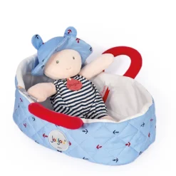 Doudous*Jolijou Poupon couffin matelassé de Mathis
