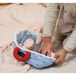 Doudous*Jolijou Poupon couffin matelassé de Mathis