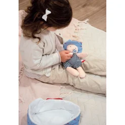 Doudous*Jolijou Poupon couffin matelassé de Mathis