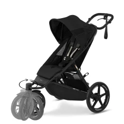 Poussettes 3 Roues|Tout Pour Vos Balades*CYBEX Poussette Avi Spin de Moon Black