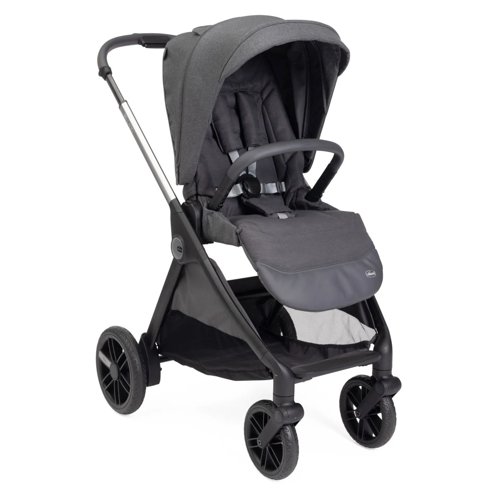 Tout Pour Vos Balades|Poussettes Citadines*Chicco Poussette Bellagio + Adaptateurs de Black Satin