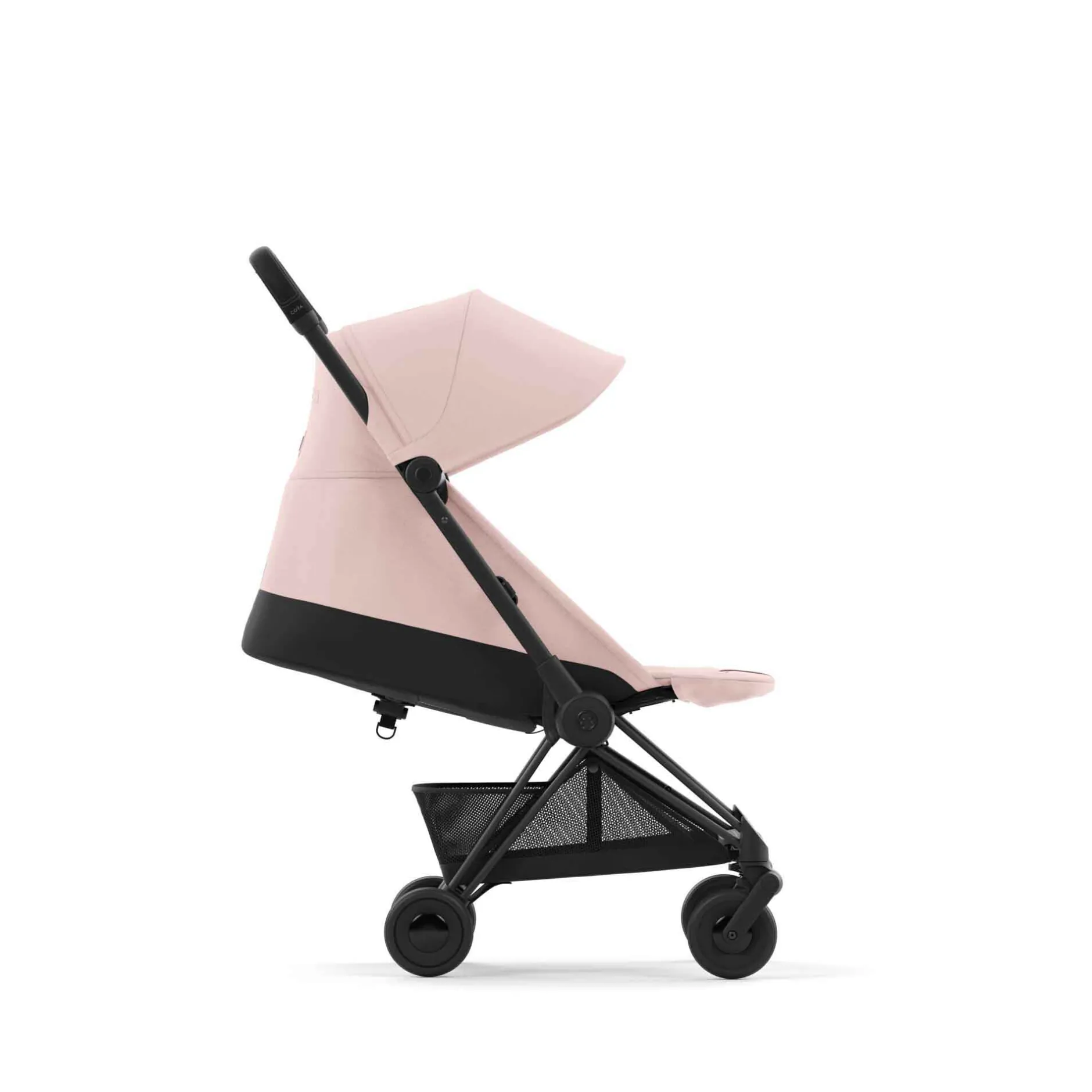 Tout Pour Vos Balades|Poussettes Citadines*CYBEX Poussette Coya de Matt Black/Peach Pink