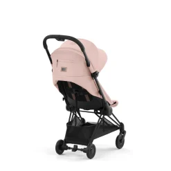 Tout Pour Vos Balades|Poussettes Citadines*CYBEX Poussette Coya de Matt Black/Peach Pink