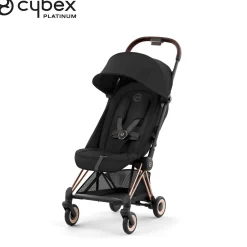 Tout Pour Vos Balades|Poussettes Citadines*CYBEX Poussette Coya de Rosegold/Sepia Black