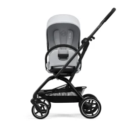 Poussettes Polyvalentes|Tout Pour Vos Balades*CYBEX Poussette Eezy S Twist +2 de Châssis noir - Fog grey