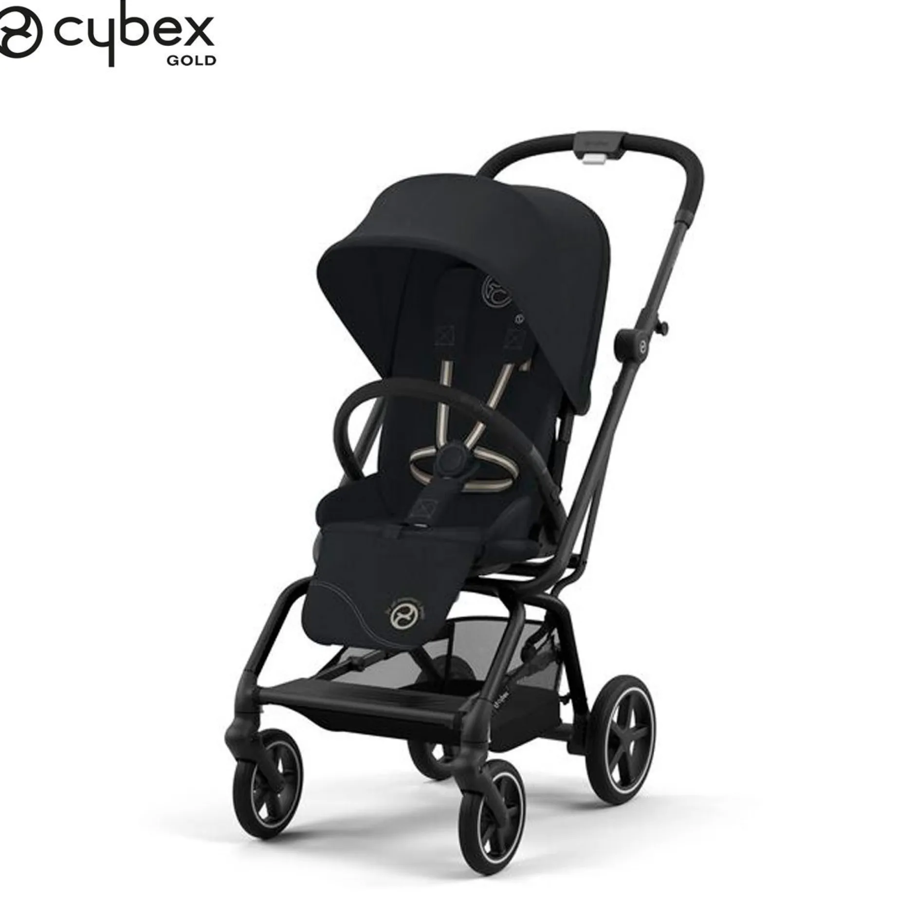 Tout Pour Vos Balades|Poussettes Citadines*CYBEX Poussette Eezy S Twist+2 de Noir Magic Black