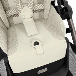 Poussettes Doubles & Triples|Tout Pour Vos Balades*CYBEX Poussette e-Gazelle S + Panier shopping de Châssis Black - Moon Black