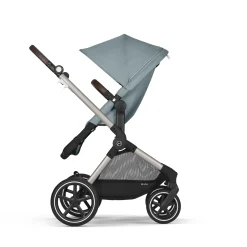 Poussettes 2-En-1|Tout Pour Vos Balades*CYBEX Poussette 2-en-1 Eos Lux de Châssis Taupe - Sky Blue