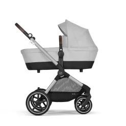 Poussettes 2-En-1|Tout Pour Vos Balades*CYBEX Poussette 2-en-1 Eos Lux de Châssis Silver - Lava Grey