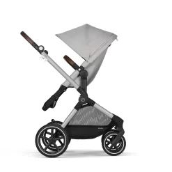 Poussettes 2-En-1|Tout Pour Vos Balades*CYBEX Poussette 2-en-1 Eos Lux de Châssis Silver - Lava Grey