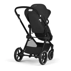 Poussettes 2-En-1|Tout Pour Vos Balades*CYBEX Poussette 2-en-1 Eos Lux de Châssis Noir - Moon Black