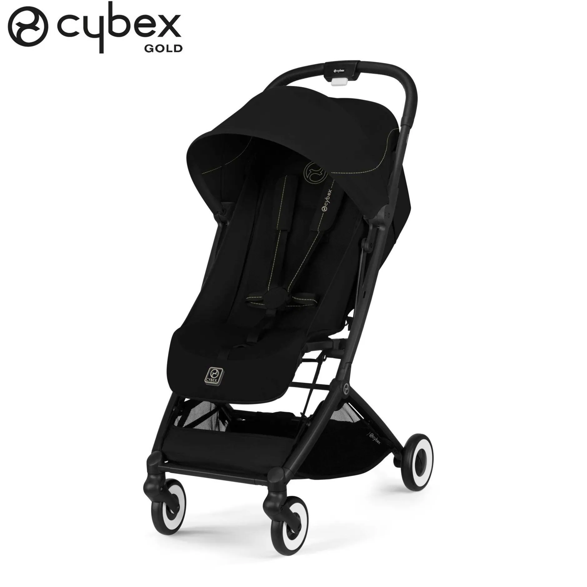 Tout Pour Vos Balades|Poussettes Citadines*CYBEX Poussette Orfeo 2 de Châssis noir - Magic Black